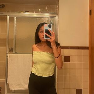 green tube top